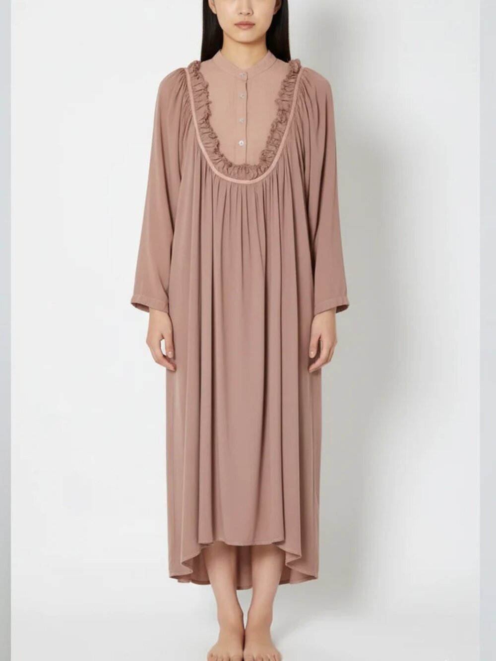 Atelier Delphine Fanny Dress in Burro Pink Size Small NWT